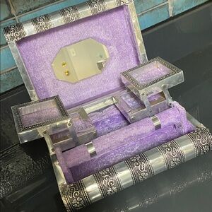 Vintage India Book Style Jewelry Box